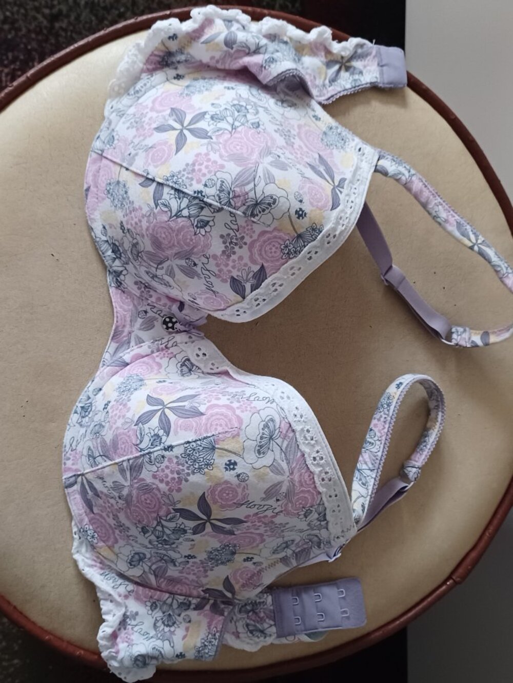 Frost French Floozie women's cotton underwire bra, 36DD